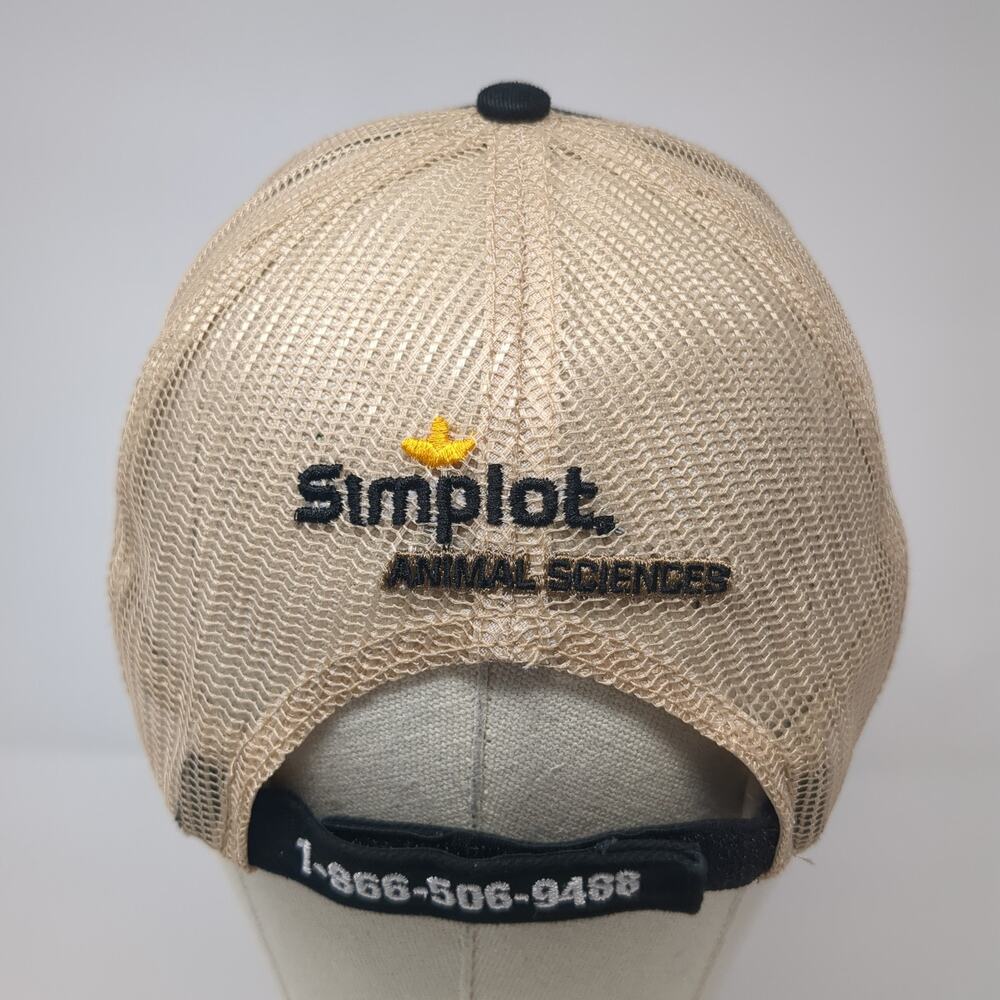 Simvitro By Simplot Strapback Trucker Hat Black O… - image 5